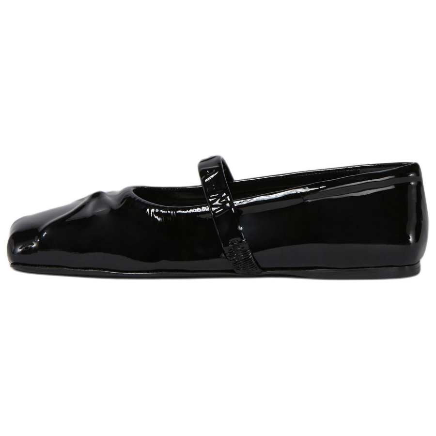 MARNI Flat Mary Jane Shoes Women's Black