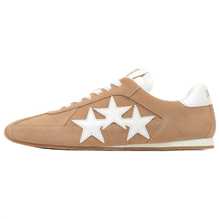 AMIRI PACIFIC Flat Leather, Suede Low top Casual Shoes Men's Khaki