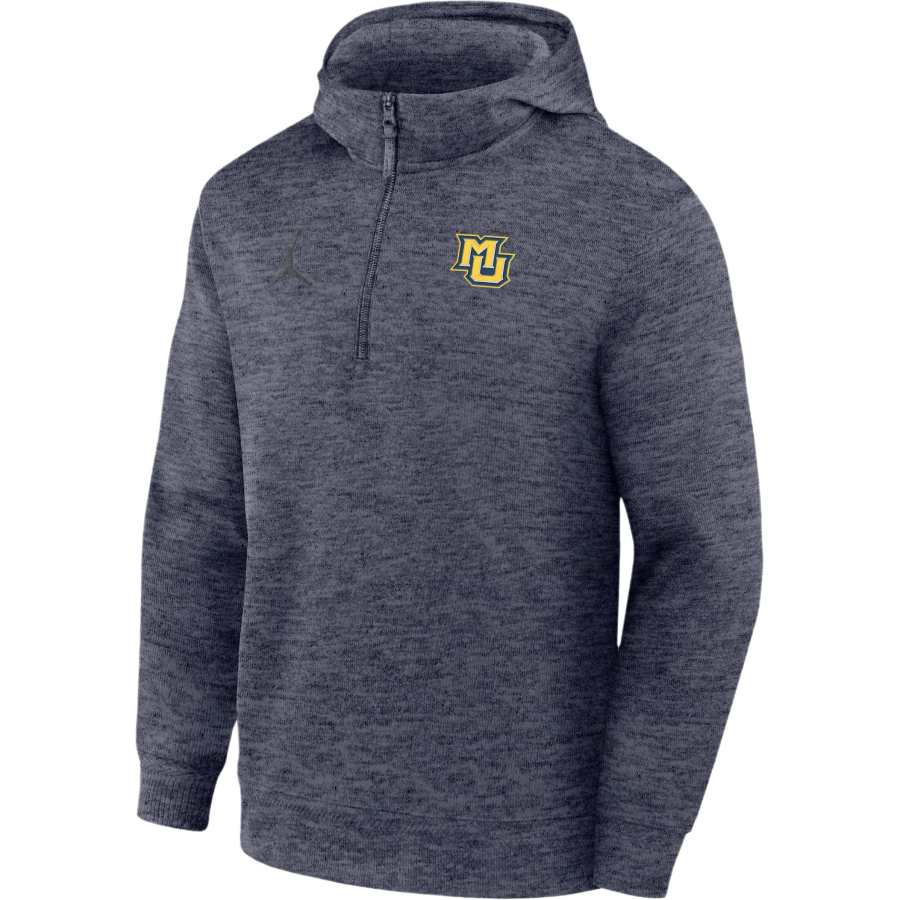 Jordan Jordan Marquette Golden Eagles Jordan Ncaa Men's Basketball Coaches' Pullover Hoodie