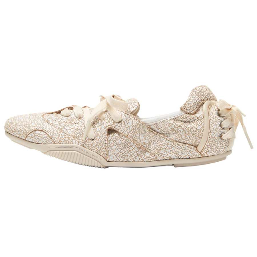 Acne Studios Calfskin Casual Ballet Shoes Women's White