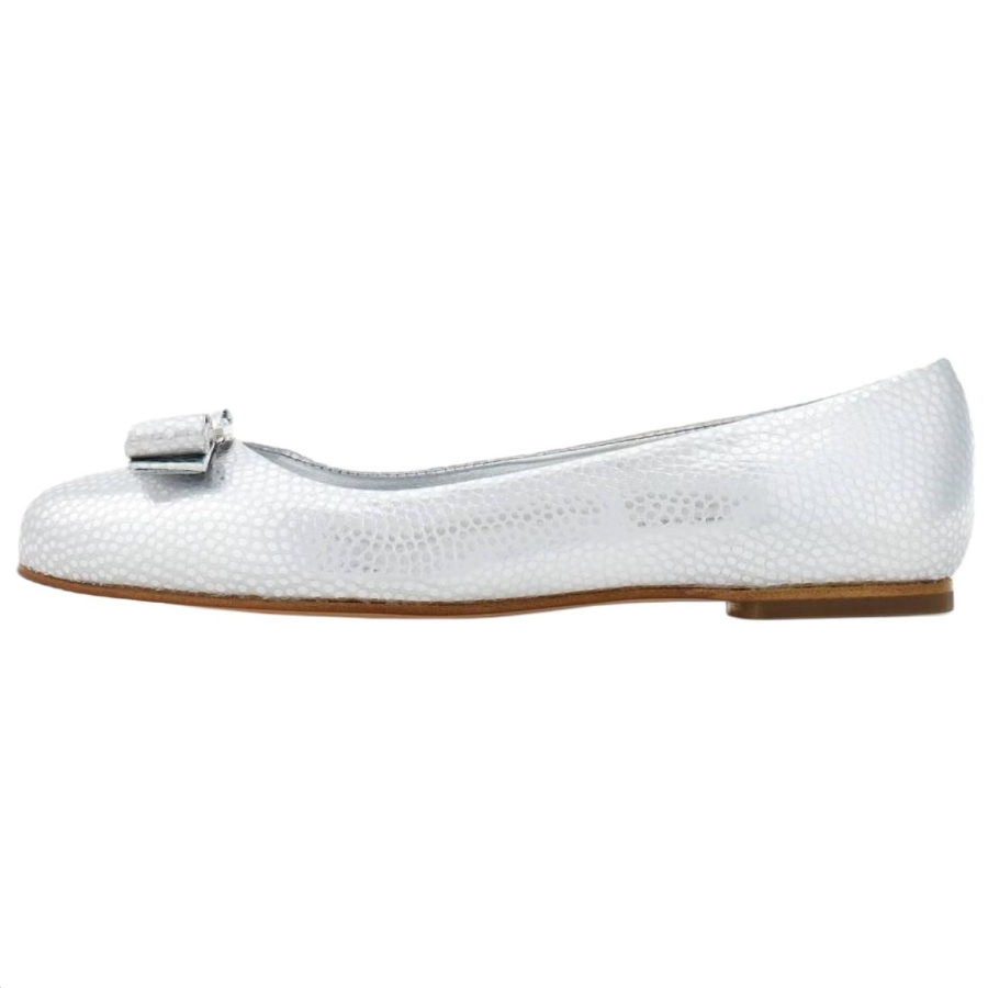 FERRAGAMO Varina Casual Shoes 0.5cm Women's Silver