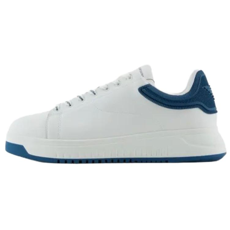 EMPORIO ARMANI Low top Skateboard Shoes Men's White