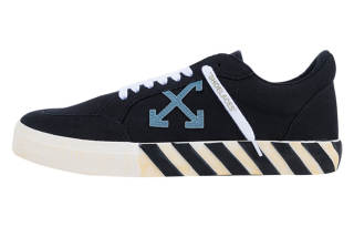 OFF-WHITE OFF WHITE Vulc Low Eco Canvas Black White Blue