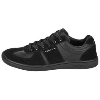 PS By Paul Smith ROBERTO Leather Low top Skateboard Shoes Men's Black