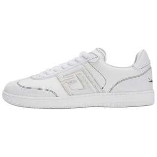 BALMAIN Swan Low top Skateboard Shoes Women's White