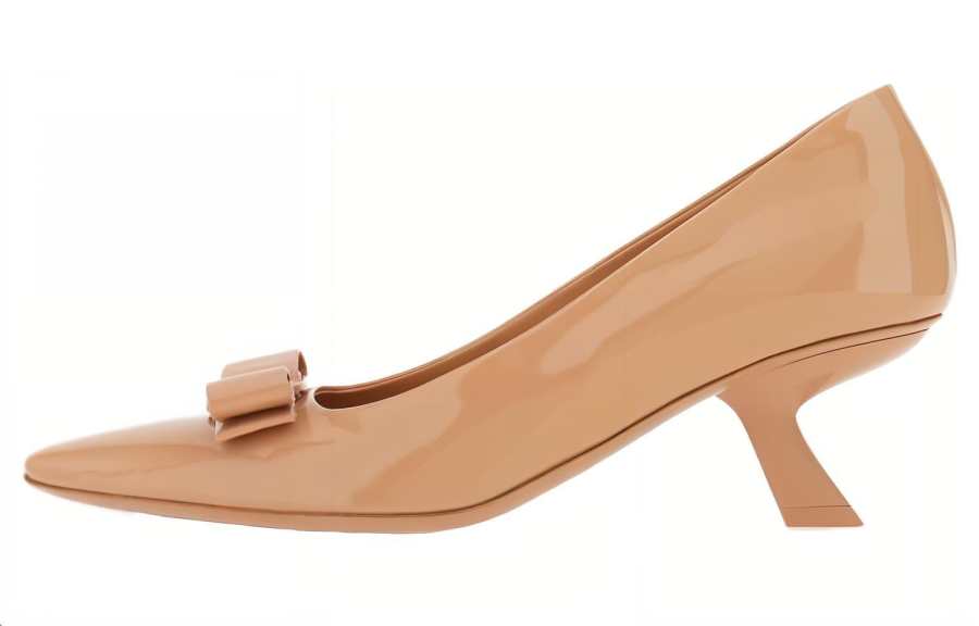 FERRAGAMO Vara 55mm Bow-detail Pumps