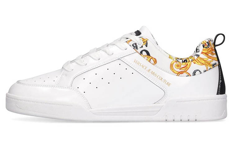 VERSACE JEANS Couture Brooklyn Patent-leather Sneakers
