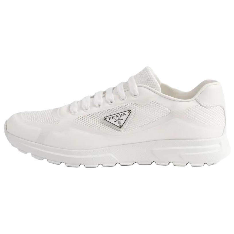 PRADA PRADA Prax 01 Low top Casual Shoes 3cm Men's White