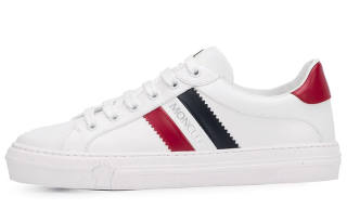 Moncler Low top Stylish Skateboarding Shoes Women's White