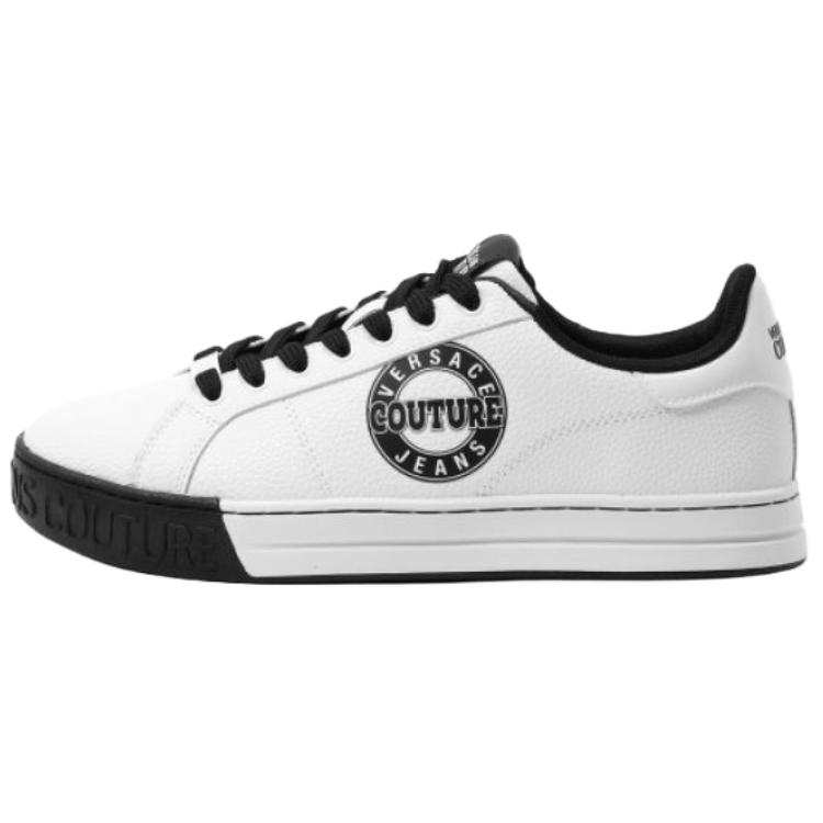 VERSACE JEANS COUTURE Court 88 Low top Skateboard Shoes Men's White