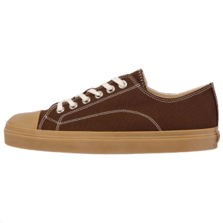 MOSCHINO Low top Canvas Shoes 3.5cm Men's Brown