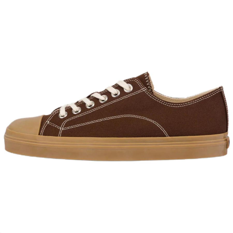 MOSCHINO Low top Canvas Shoes 3.5cm Men's Brown