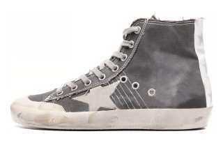 Golden Goose Francy Glitter Logo Sneakers
