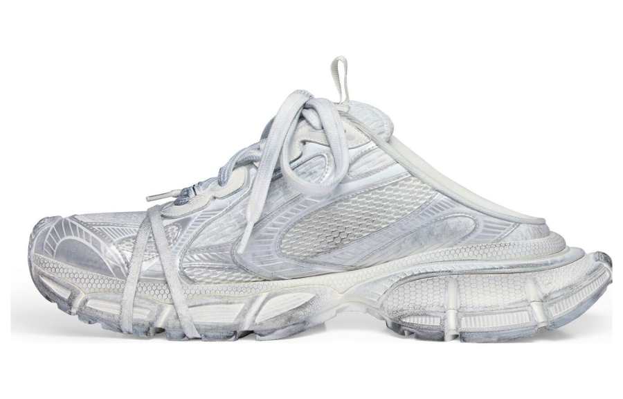 Balenciaga 3XL Stylish Sandal Women's Silver White
