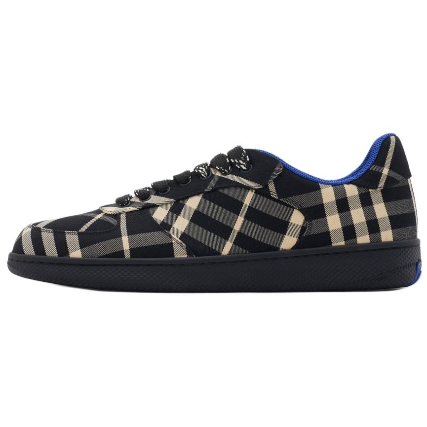 Burberry Terrace Low top Skateboard Shoes Men's Black
