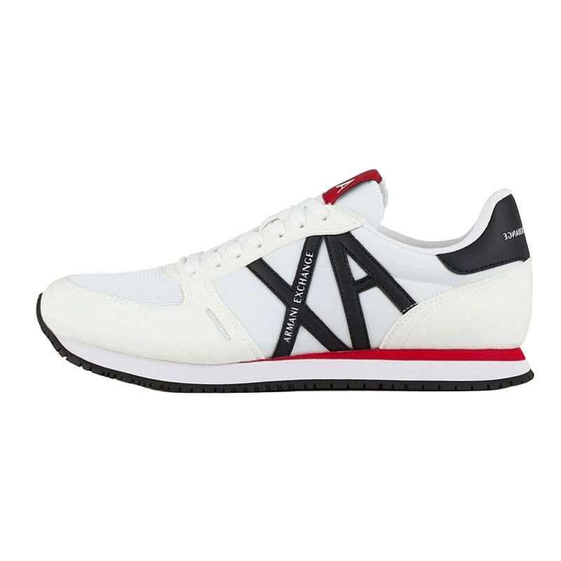 ARMANI EXCHANGE ARMANI EXCHANGE Logo-patch Lace-up Sneakers