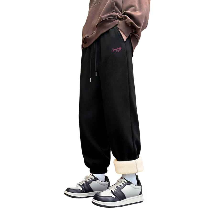 MINISO MINISO Casual Pants Unisex Thickened Cuffed Pants