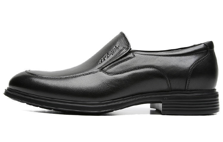 S.T.Dupont S. T.DUPONT Leather Casual Shoes Men's Black
