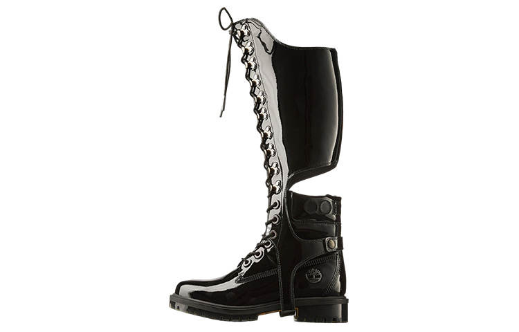 Jimmy Choo Timberland x Jimmy Choo Knee high Boots Women's Black