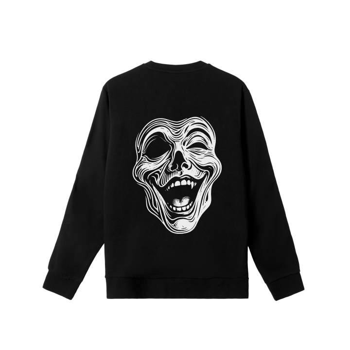 Adidas Adidas Sweatshirts Men's Black Crew Neck Moderate