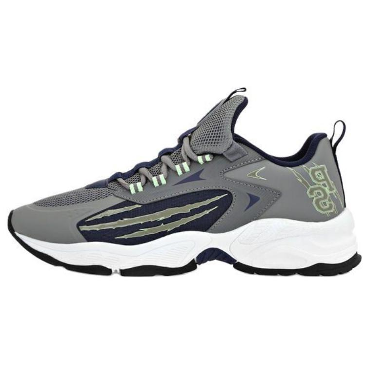 PLEIN SPORT Low top Casual Shoes Unisex Dark Gray+Dark Blue
