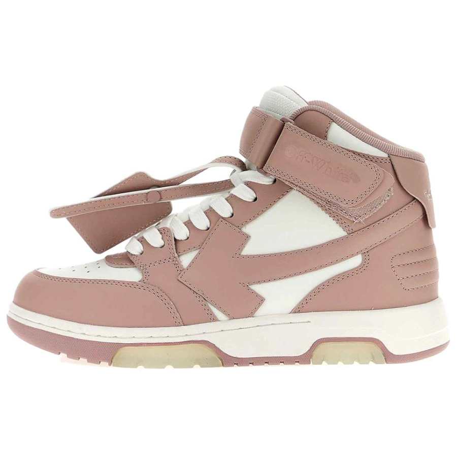 OFF-WHITE OFF WHITE Out Of Office High top Sneakers Women's