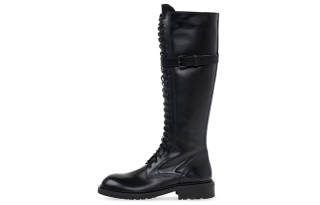 Ann Demeulemeester Lace-up Knee-high Boots