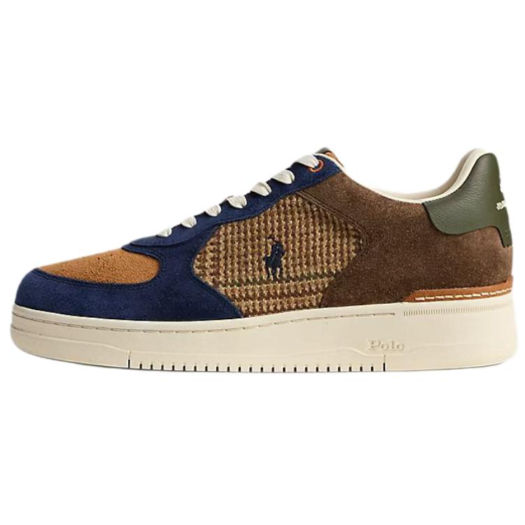 Polo Ralph Lauren Masters Court Leather Low top Skateboard Shoes Men's Blue