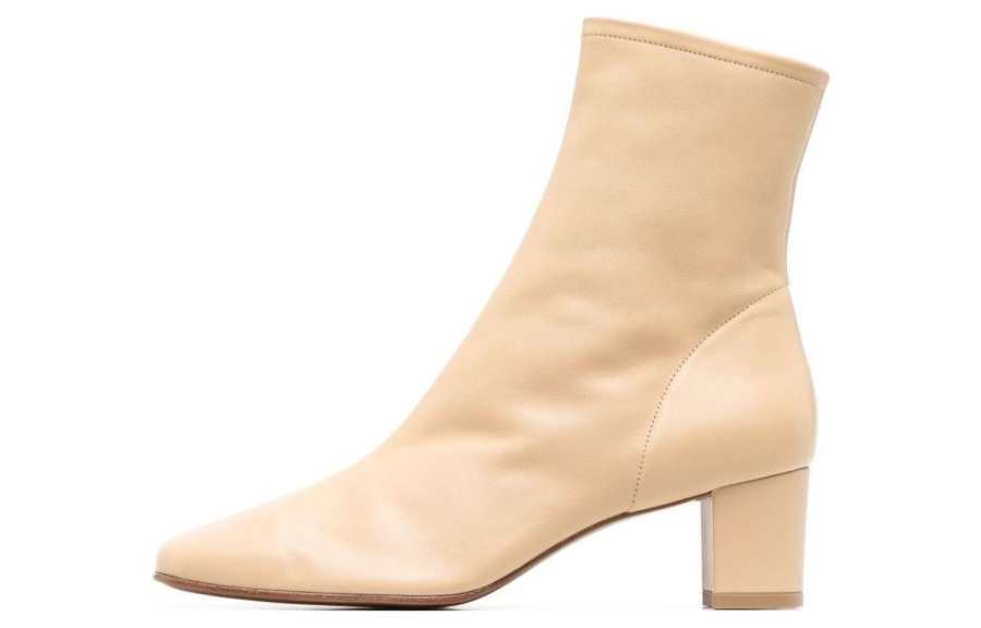 By Far By Far Sofia Cow Leather Ankle Boots Women's Light Brown