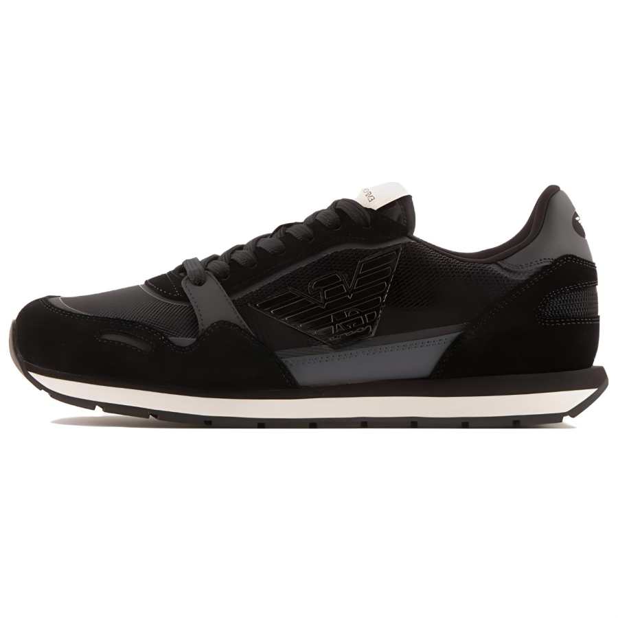 EMPORIO ARMANI Panelled Low-top Sneakers
