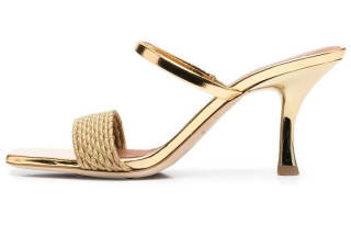 Malone Souliers Slide Slippers Women's Gold