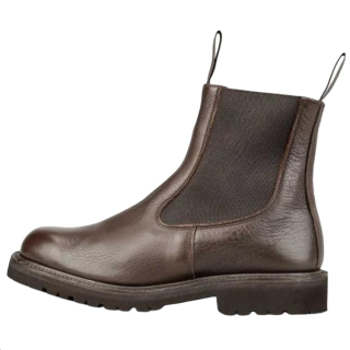 Tricker's Paula Leather Short Chelsea Boots Women's Brown