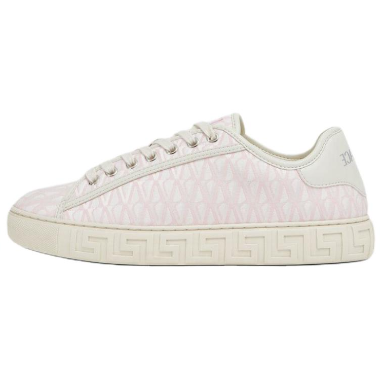 VERSACE Barocco Versace Low top Skateboard Shoes Women's Pink