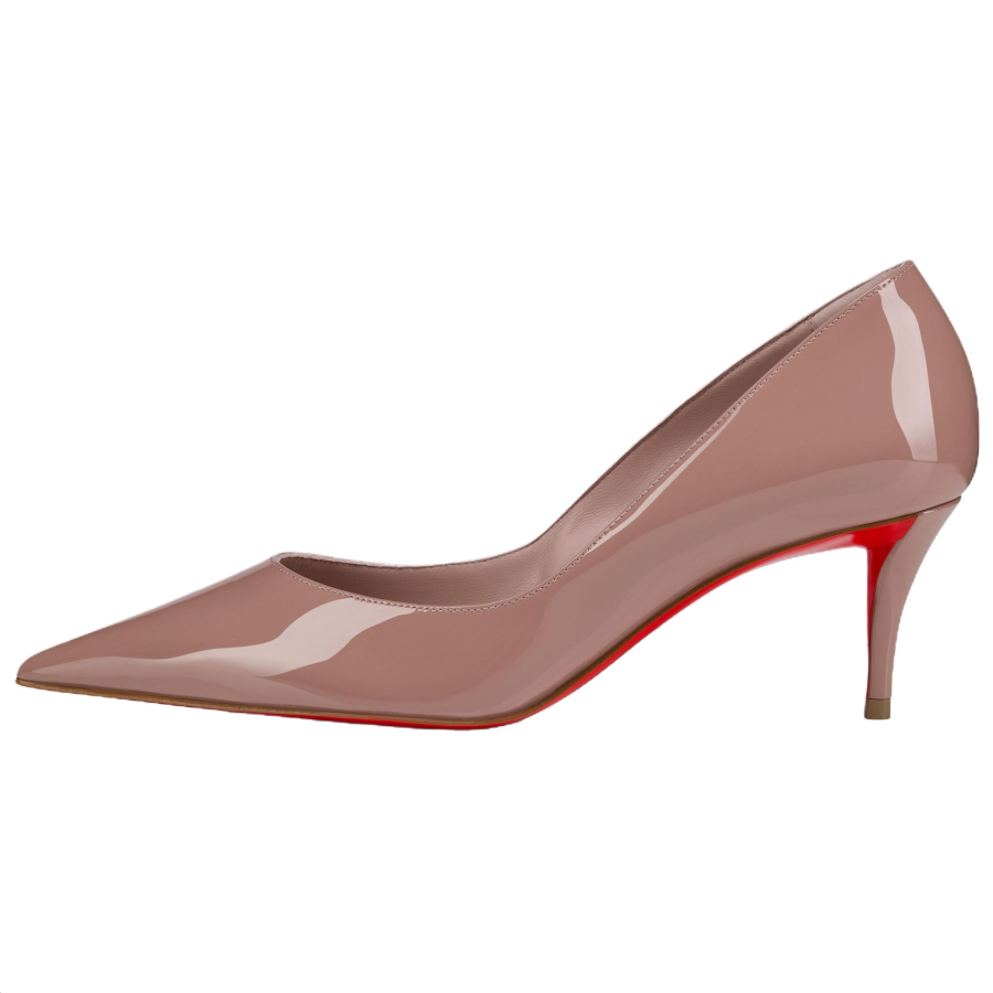 Christian Louboutin Miss Z 60mm Pump Vintage Rose Patent Calf Leather Women's