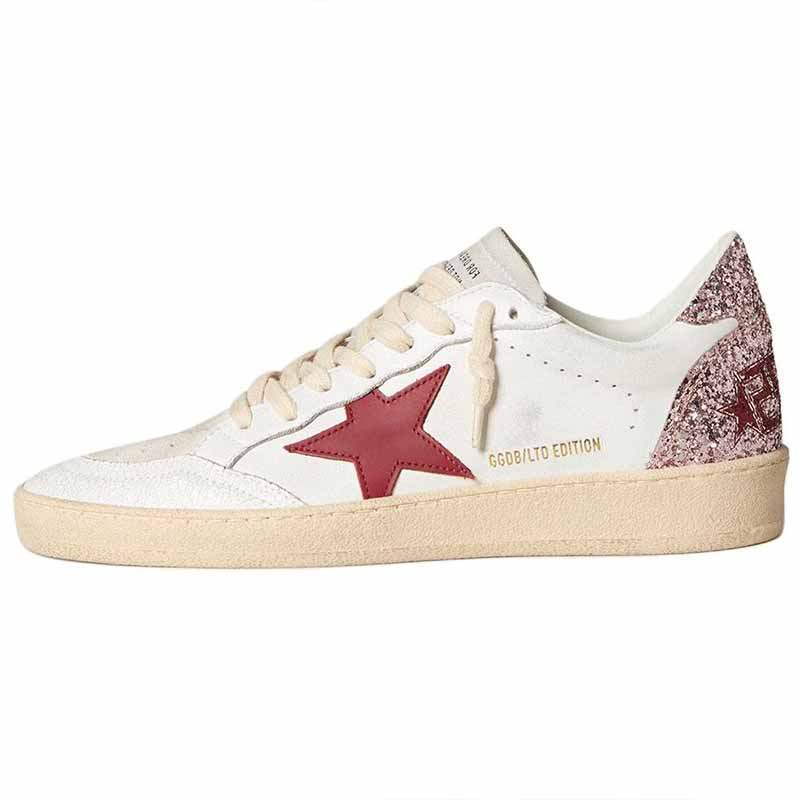 Golden Goose Ball Star Low top Skateboard Shoes Women's White