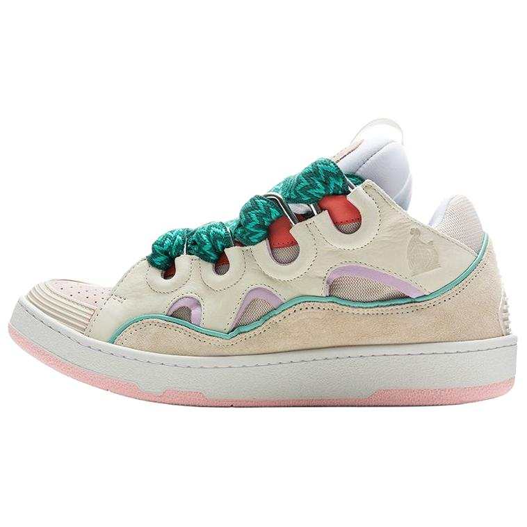 Lanvin Lanvin Curb Sneaker Beige Pink