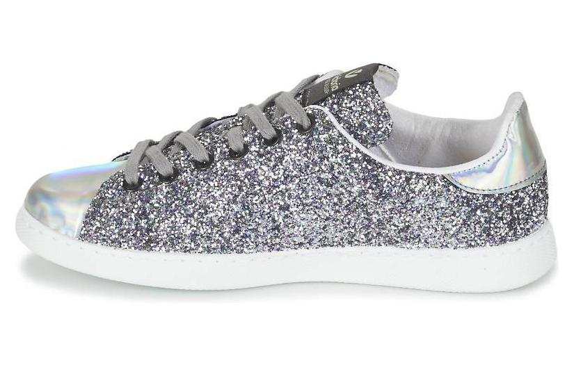Victoria Beckham Leather Low top Skateboard Shoes Women's White