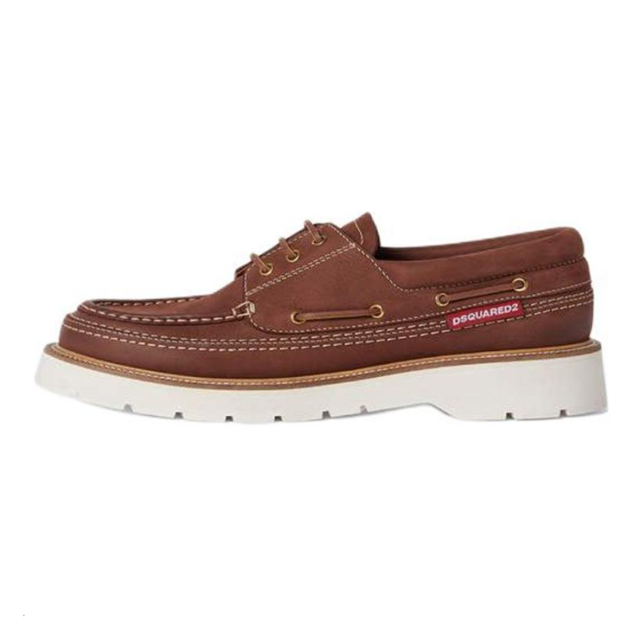 DSQUARED 2 Dsquared 2 lace-up leather boat shoes