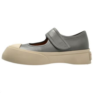 MARNI Platform Mary Jane Shoes 3.5cm Women's Gray