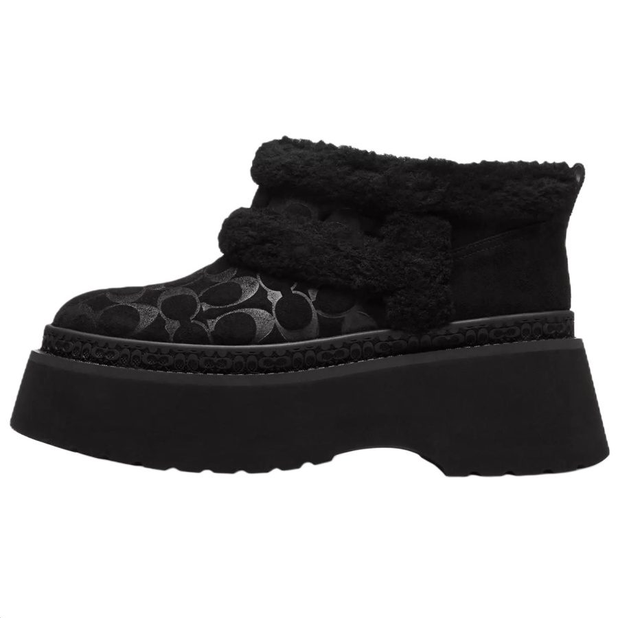 COACH Christina Ankle Boots 6.4cm Women's Black