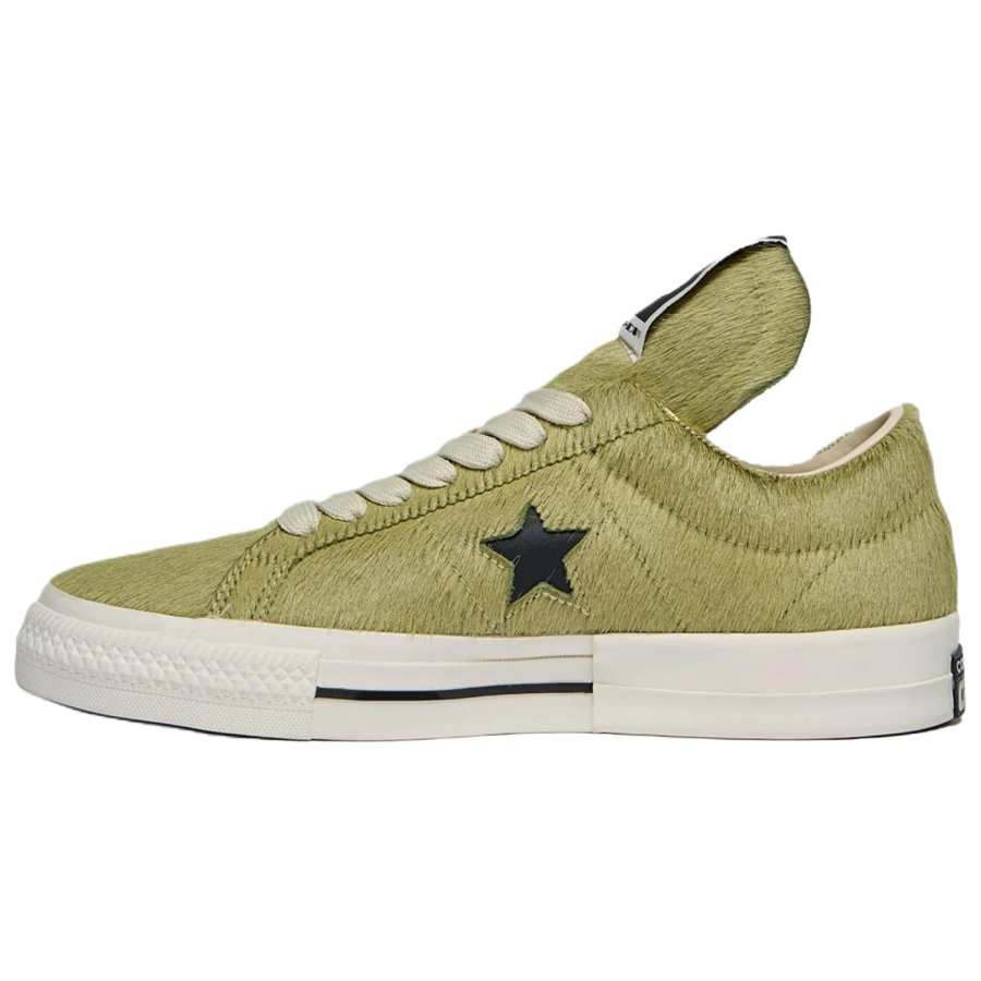 Rick Owens DRKSHDW X Converse Collaboration One Star Low top Skateboard Shoes Unisex Acid Green Black
