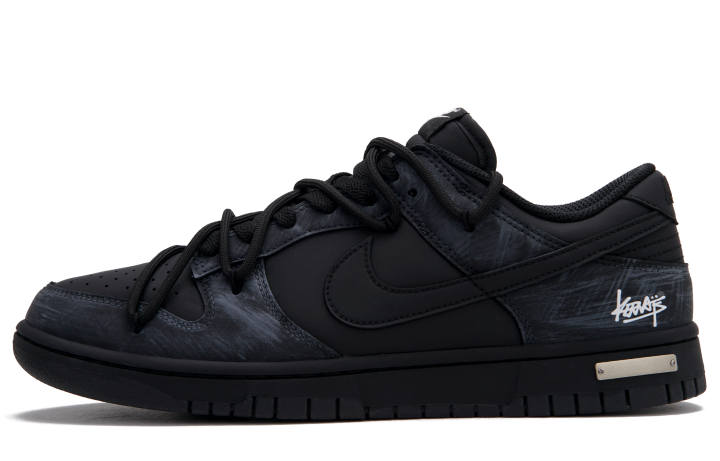 Nike Nike Dunk Dark Shadow Low top Skateboard Shoes Unisex Black