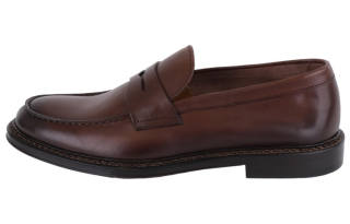 DOUCAL'S Distressed Loafers