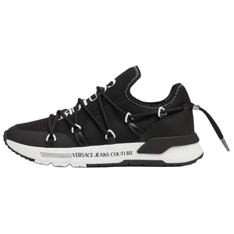 VERSACE JEANS COUTURE Low top Casual Shoes Men's Black