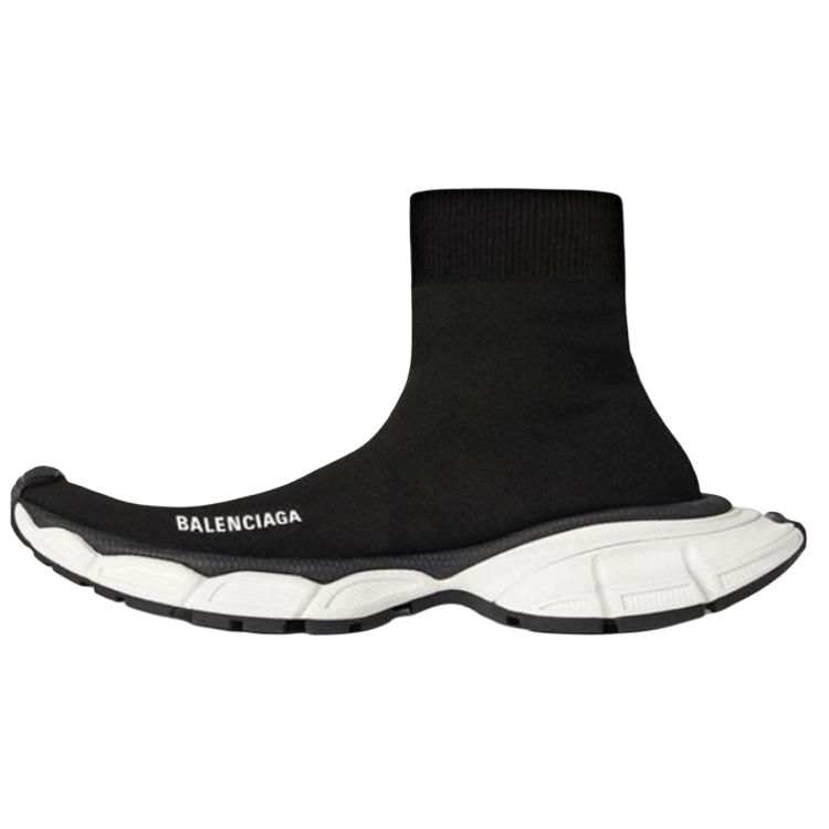 Balenciaga 3XL Sock Sneakers 'Black Recycled Knit'