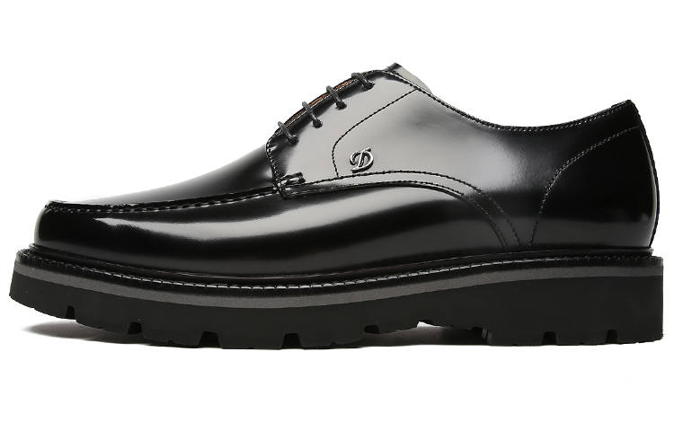S.T.Dupont S. T.DUPONT Cow Leather Casual Leather Shoes Men's Black