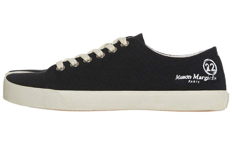 Maison Margiela Tabi Low top Stylish Skateboarding Shoes Women's Black Beige White