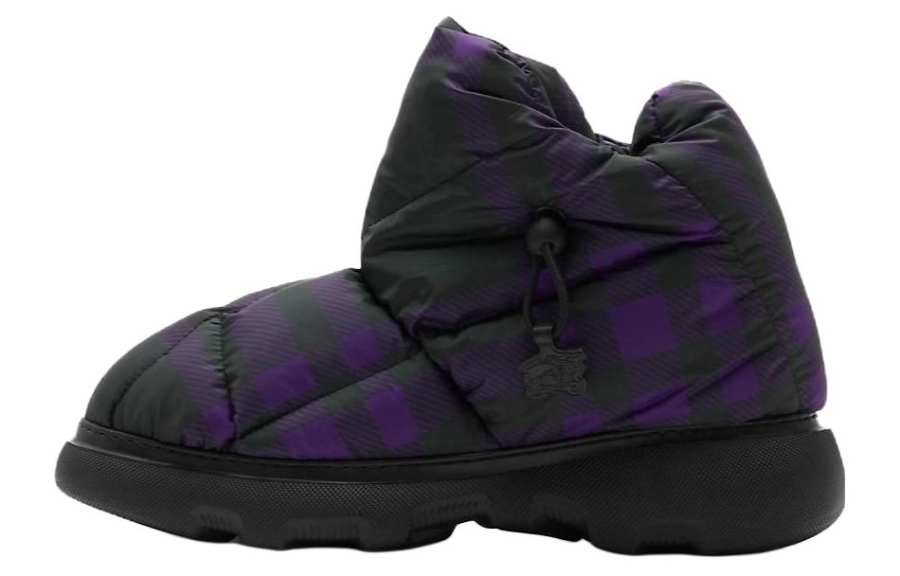 Burberry Burberry Pillow Check-pattern Padded Ankle Boots