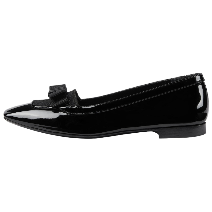 GUCCI Patent Leather Women's Casual Shoes Women's Black