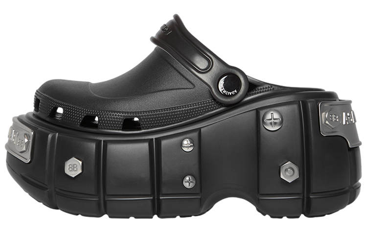 Balenciaga x Crocs Hardcrocs Clogs Men's Black